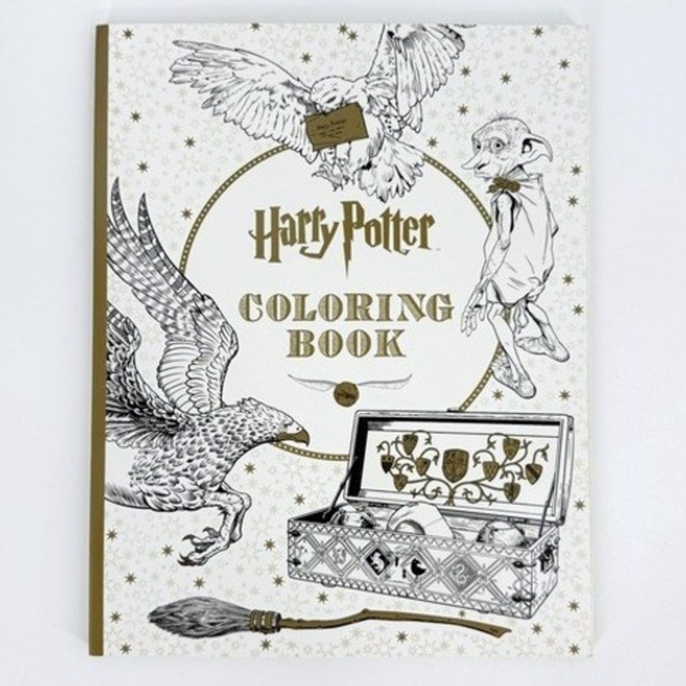 New Harry Potter Adult Coloring Book By Scholastic